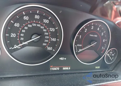 2016 BMW 328I xDrive z USA, uszkodzony, nr VIN WBA8E3G54GNU01987